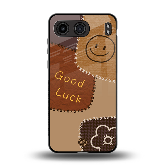 good luck back phone cover | glass case for oneplus nord 4