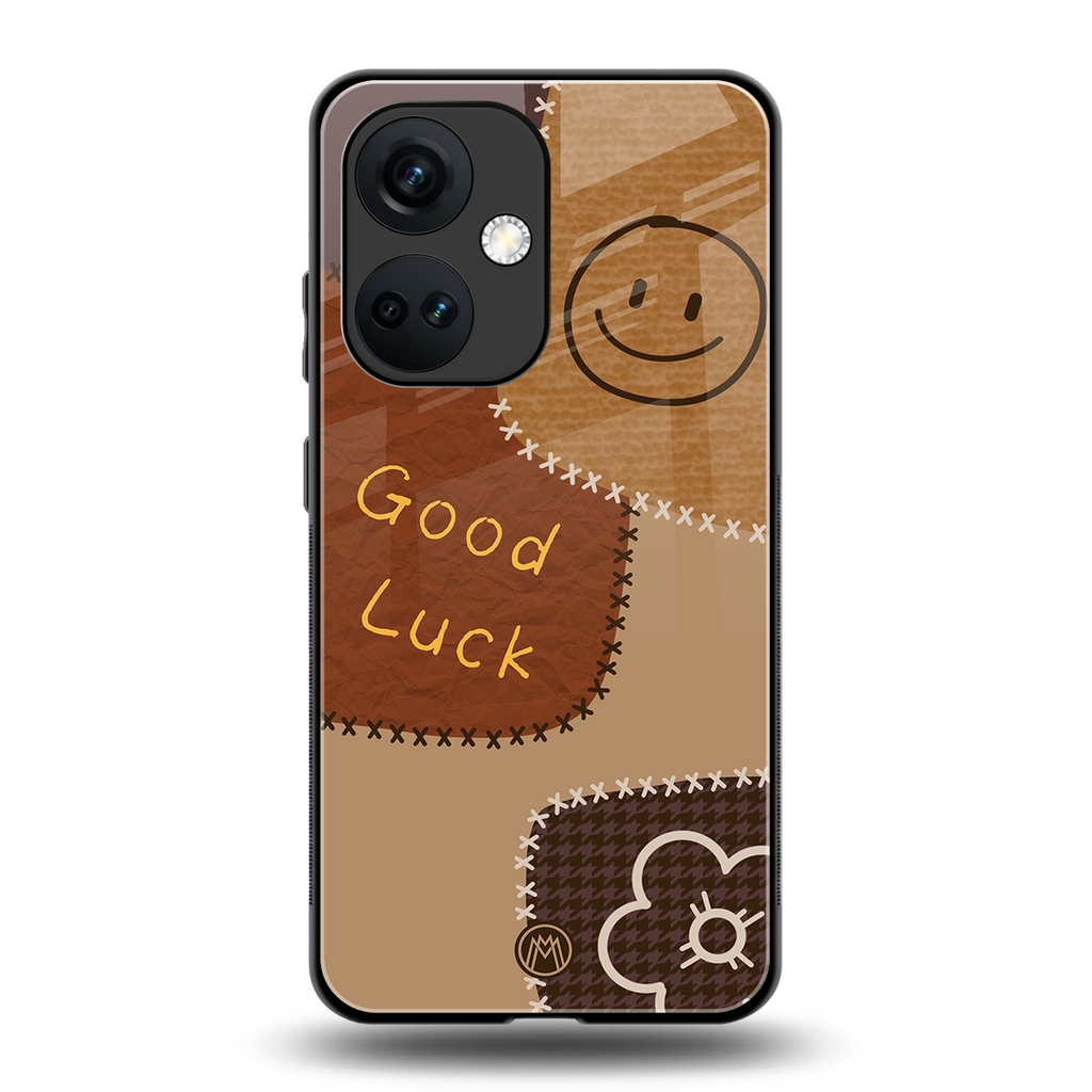 good luck back phone cover | glass case for oneplus nord ce 3