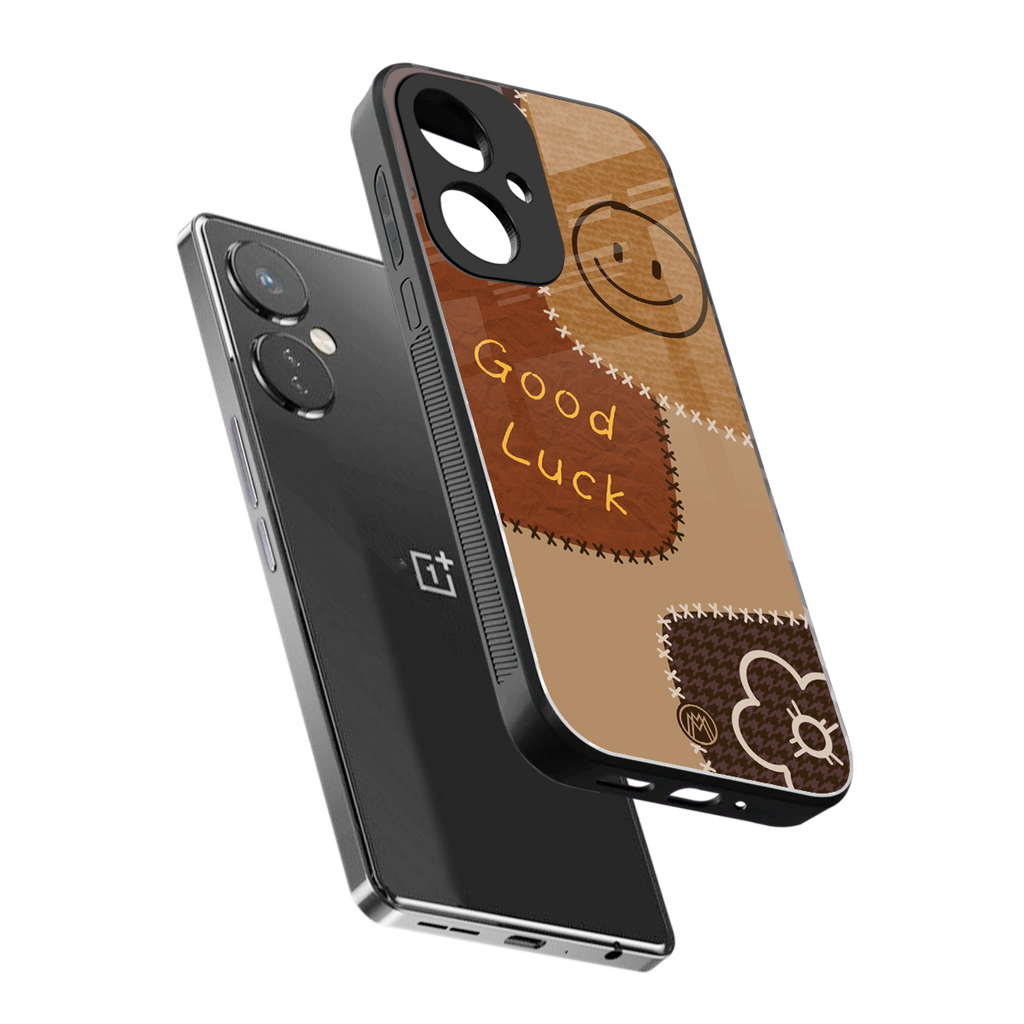 good luck back phone cover | glass case for oneplus nord ce 3