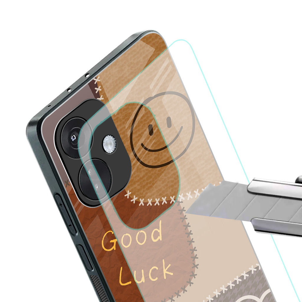 good luck back phone cover | glass case for oneplus nord ce 3