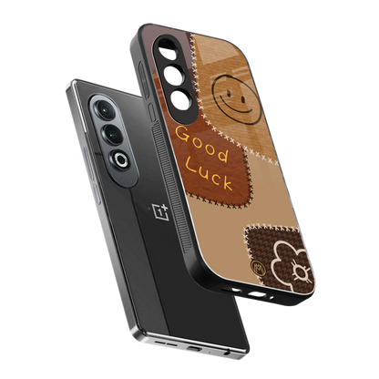 good luck back phone cover | glass case for oneplus nord ce 4