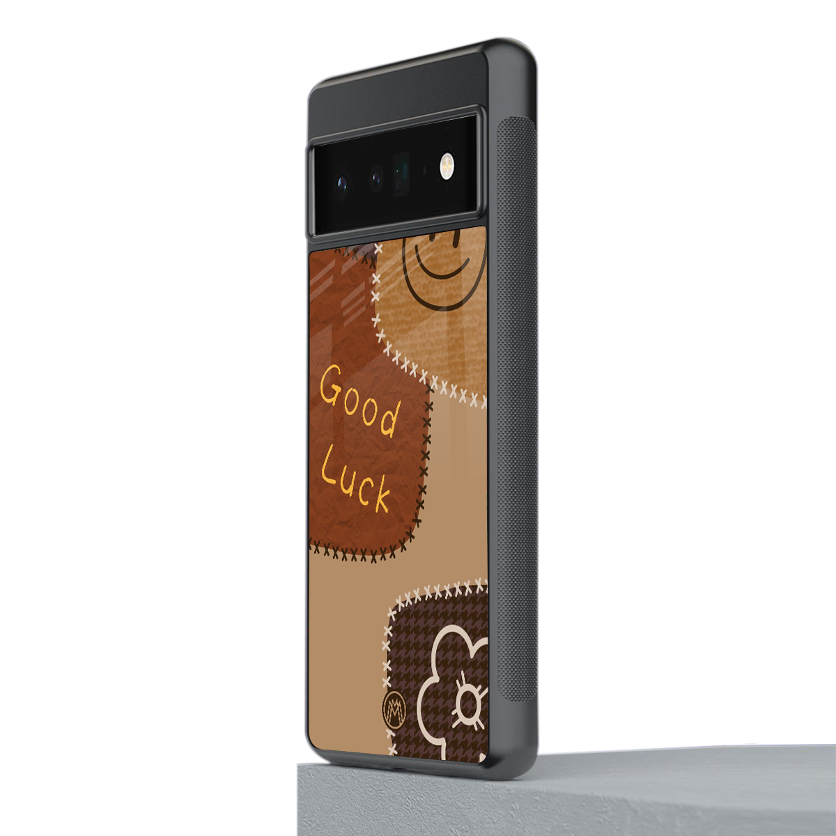 good luck back phone cover | glass case for google pixel 6 pro