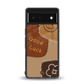 good luck back phone cover | glass case for Google Pixel 6A
