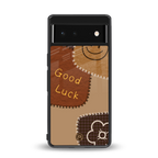 good luck back phone cover | glass case for Google Pixel 6A