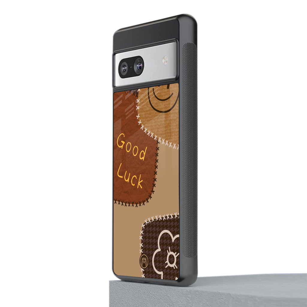 good luck back phone cover | glass case for Google Pixel 7