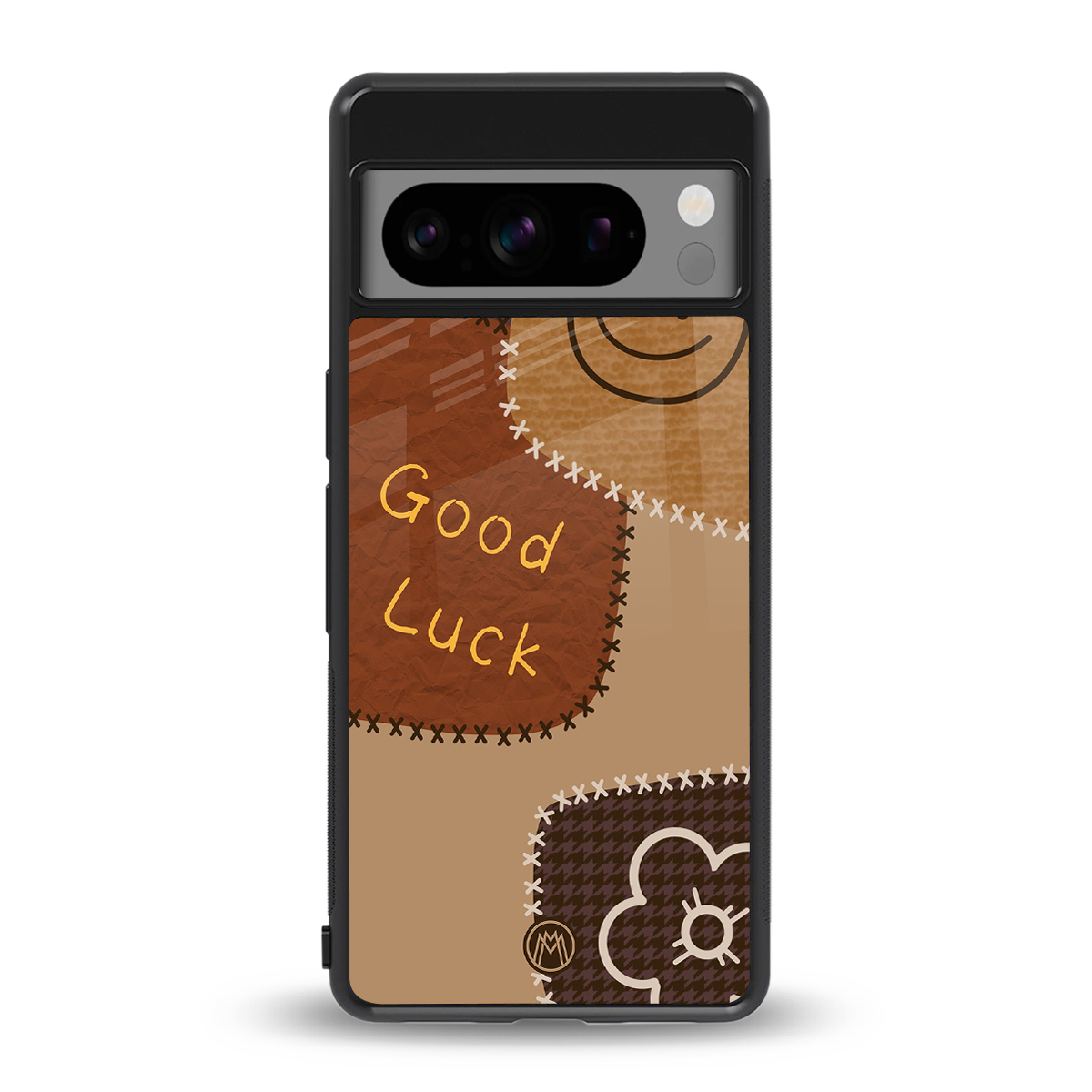 good luck back phone cover | glass case for google pixel 8 pro