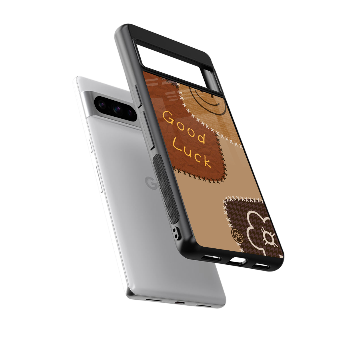 good luck back phone cover | glass case for google pixel 8 pro