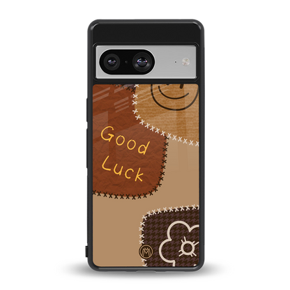 good luck back phone cover | glass case for Google Pixel 8