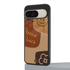 good luck back phone cover | glass case for google pixel 9