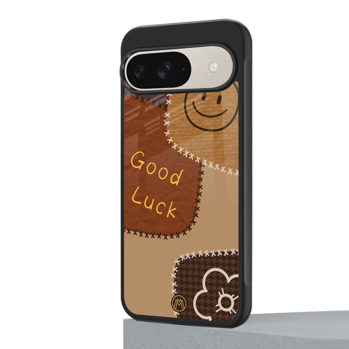 good luck back phone cover | glass case for google pixel 9