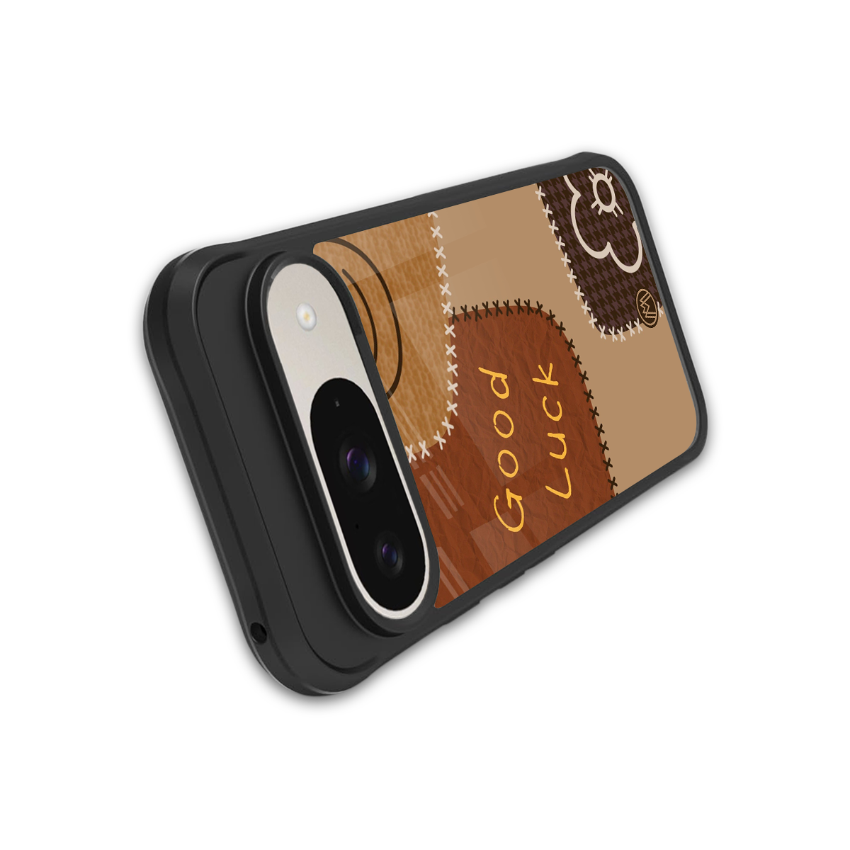 good luck back phone cover | glass case for google pixel 9