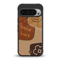 good luck back phone cover | glass case for google pixel 9 pro