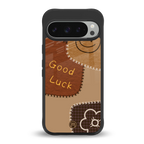 good luck back phone cover | glass case for google pixel 9 pro