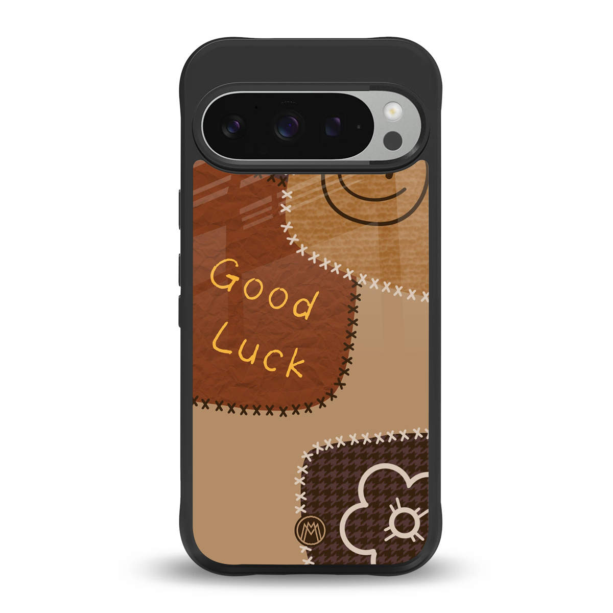 good luck back phone cover | glass case for google pixel 9 pro