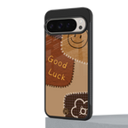 good luck back phone cover | glass case for google pixel 9 pro