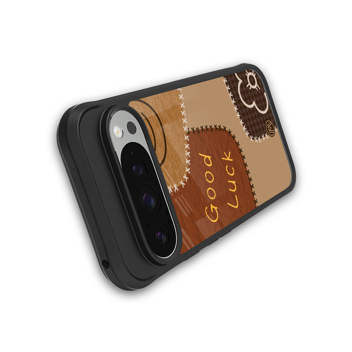 good luck back phone cover | glass case for google pixel 9 pro
