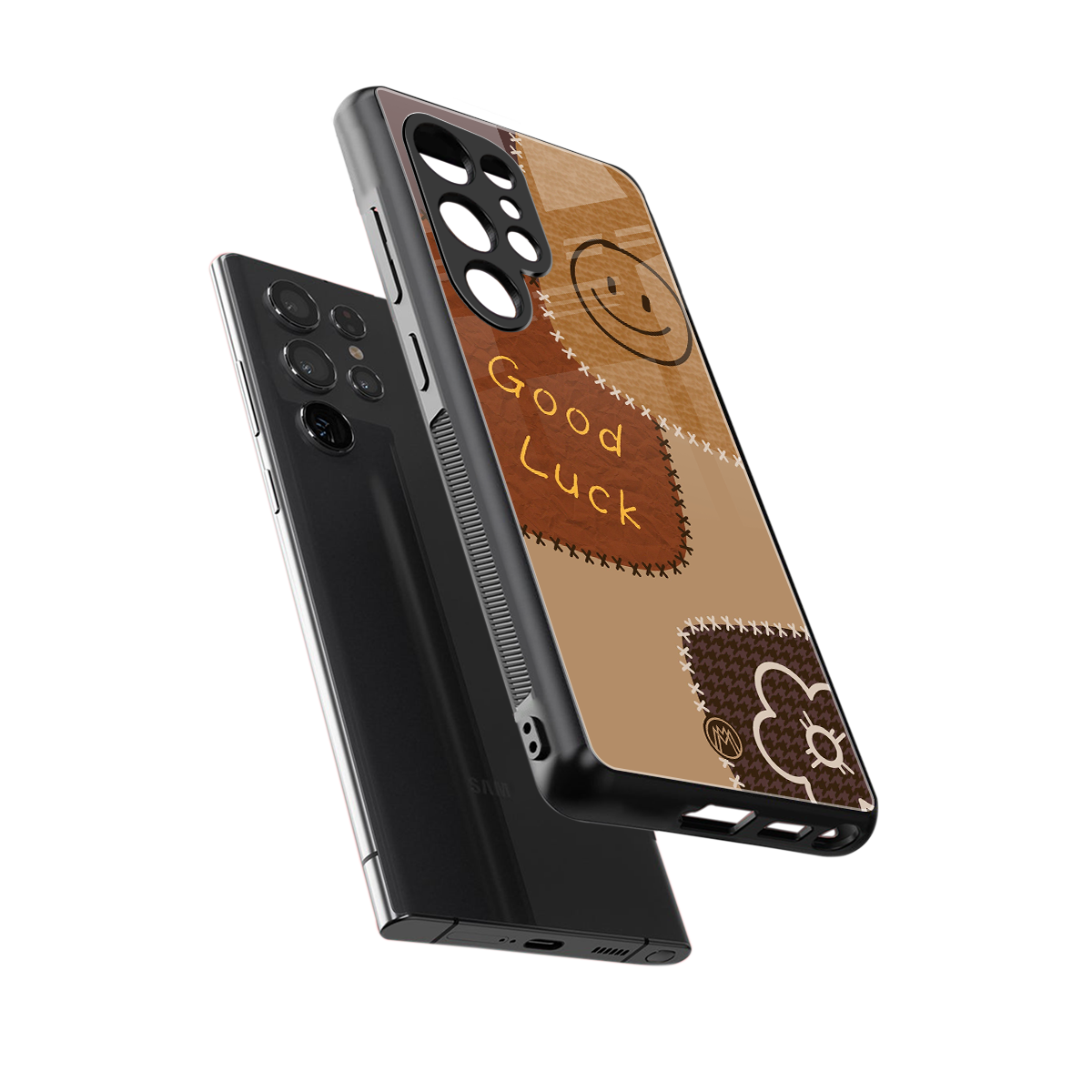good luck back phone cover | glass case for samsung galaxy s25 ultra
