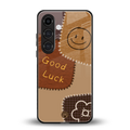 good luck back phone cover | glass case for samsung galaxy s24