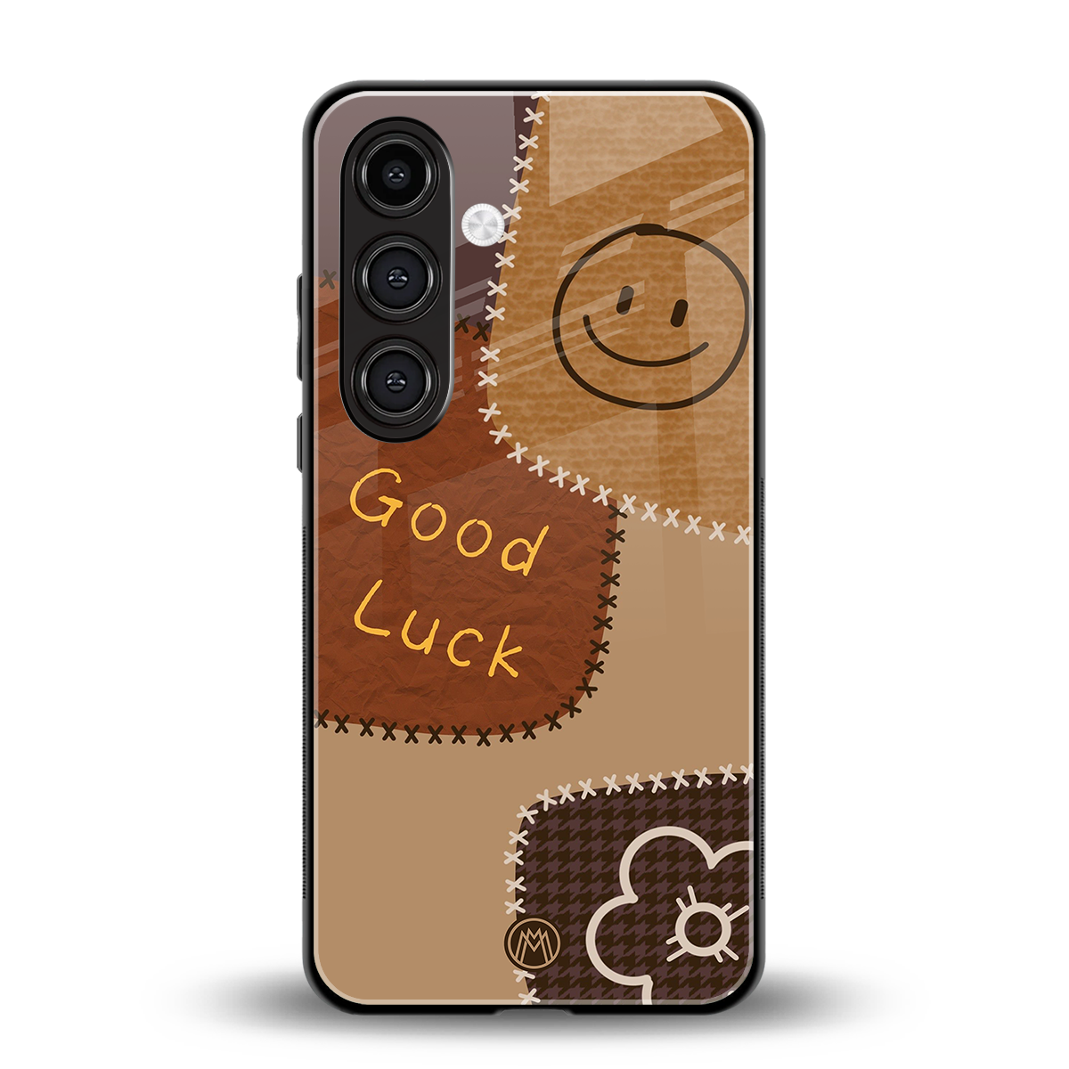 good luck back phone cover | glass case for samsung galaxy s25 plus