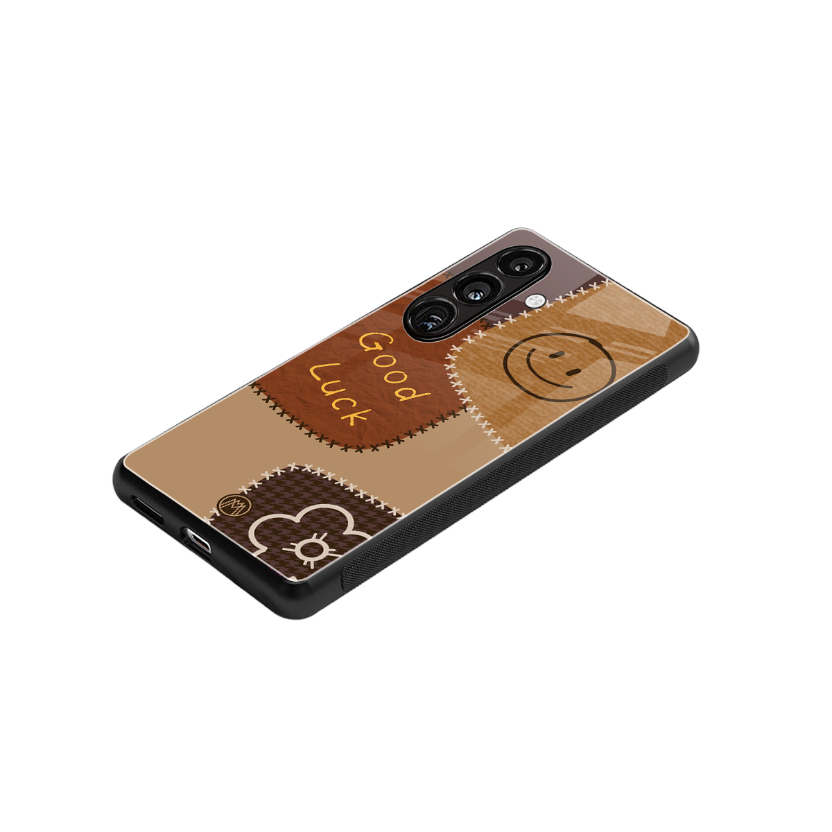 good luck back phone cover | glass case for samsung galaxy s25