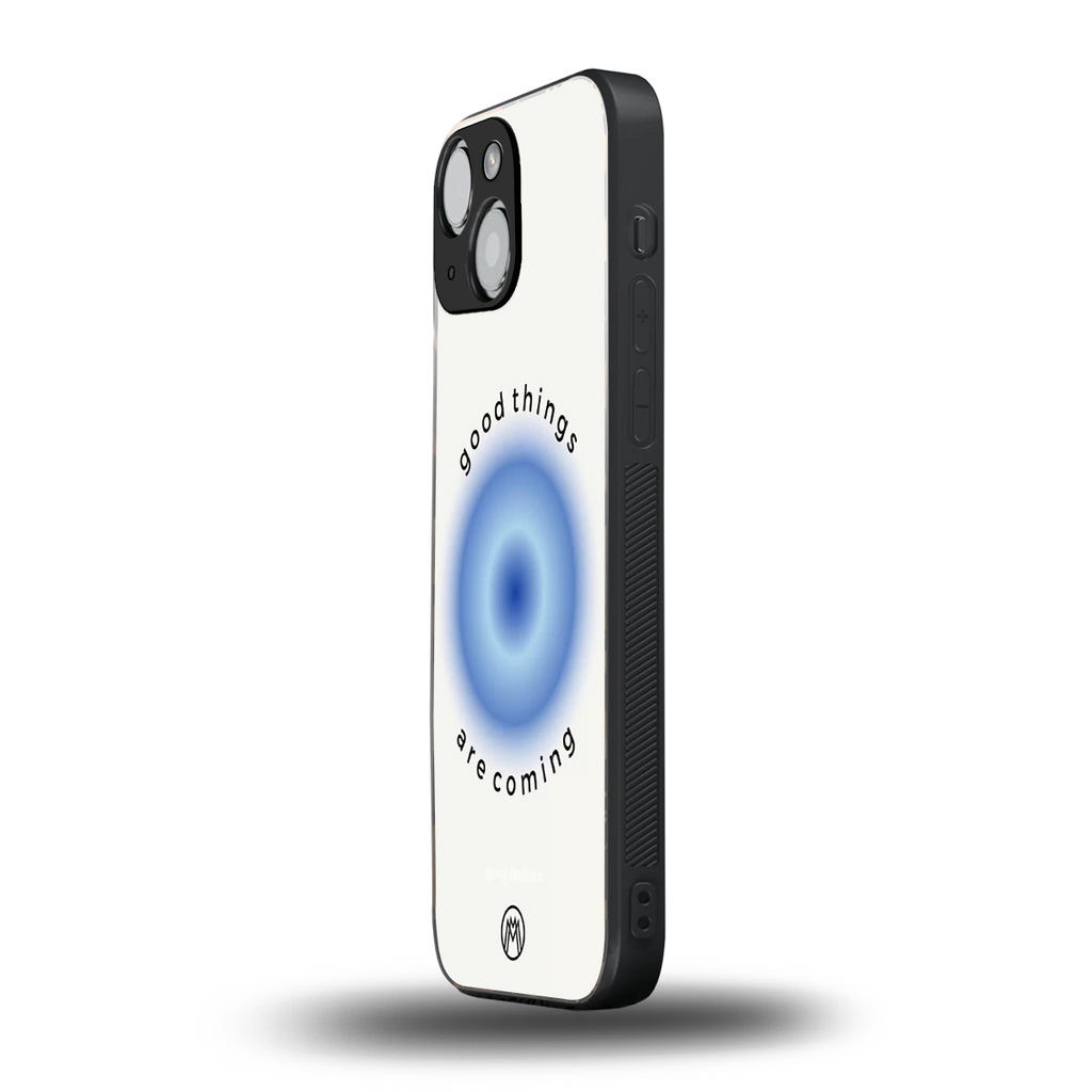 good things are coming back phone cover | glass case for iphone 13 mini