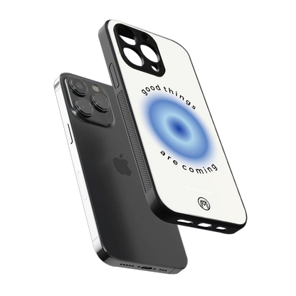 good things are coming back phone cover | glass case for iphone 13 pro