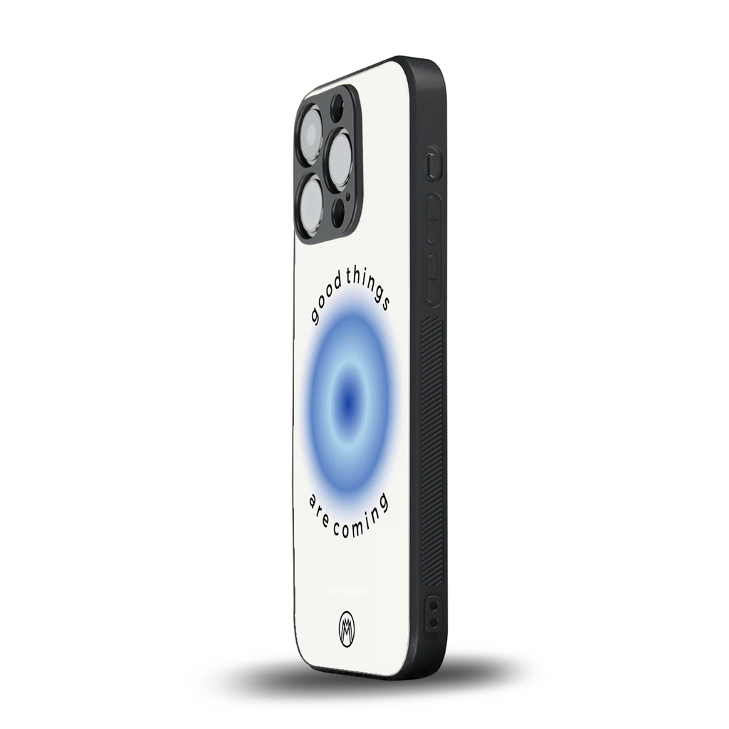 good things are coming back phone cover | glass case for iphone 13 pro