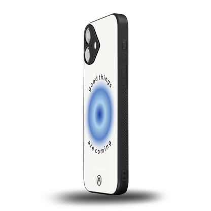 good things are coming back phone cover | glass case for iphone 16 plus