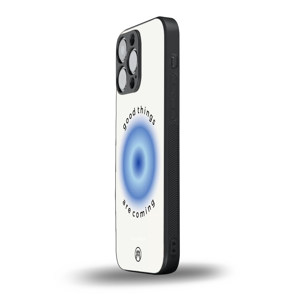 good things are coming back phone cover | glass case for iphone 16 pro max