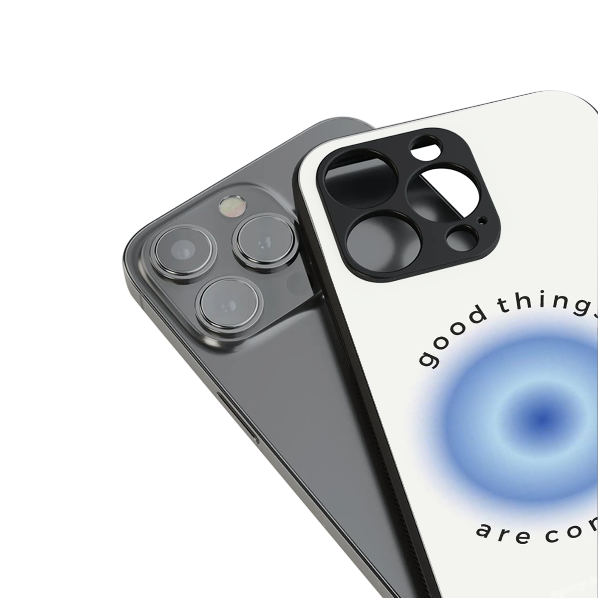 good things are coming back phone cover | glass case for iphone 16 plus