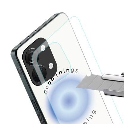 good things are coming back phone cover | glass case for oneplus nord 3