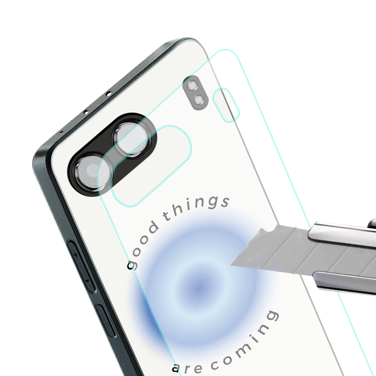 good things are coming back phone cover | glass case for oneplus nord 4