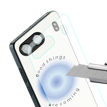 good things are coming back phone cover | glass case for oneplus nord 4