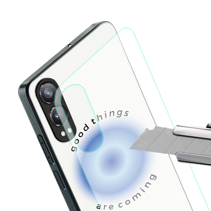 good things are coming back phone cover | glass case for oneplus nord ce 4 lite