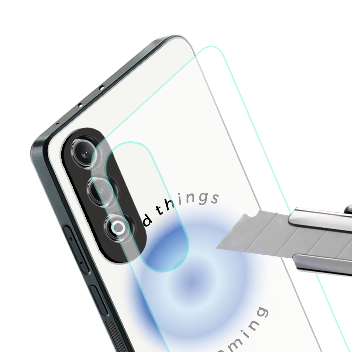 good things are coming back phone cover | glass case for oneplus nord ce 4