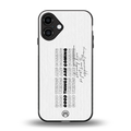 good things are here back phone cover | glass case for iphone 16 plus