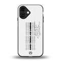 good things are here back phone cover | glass case for iphone 16