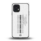 good things are here back phone cover | glass case for nothing phone 1