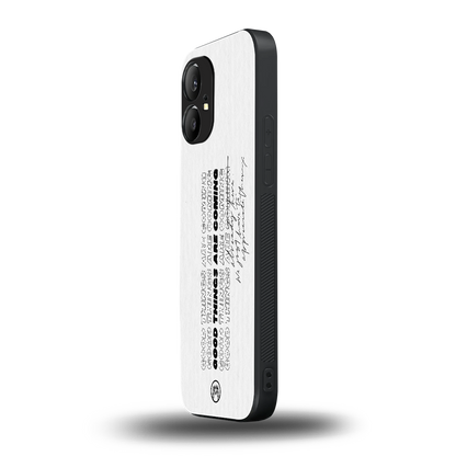 good things are here back phone cover | glass case for nothing phone 1