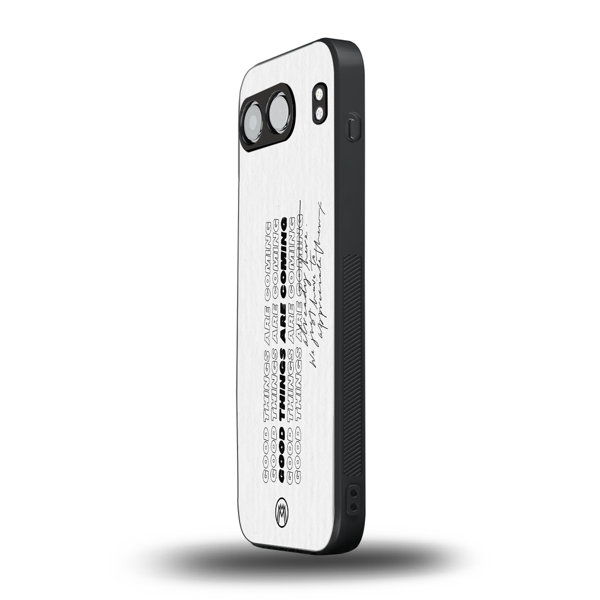 good things are here back phone cover | glass case for oneplus nord 4
