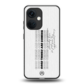good things are here back phone cover | glass case for oneplus nord ce 3