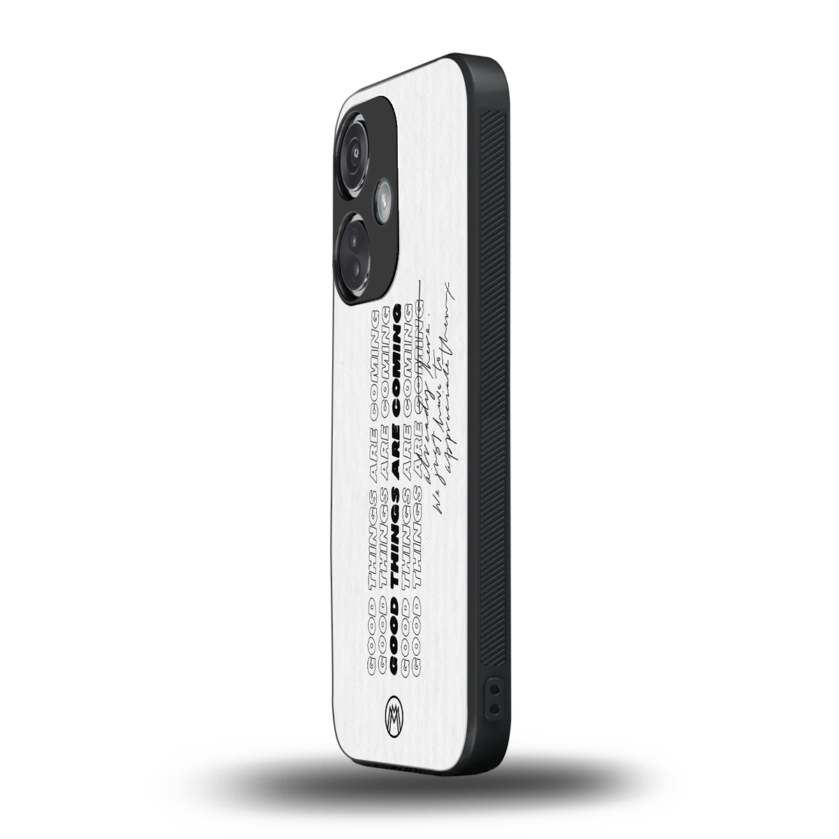 good things are here back phone cover | glass case for oneplus nord ce 3