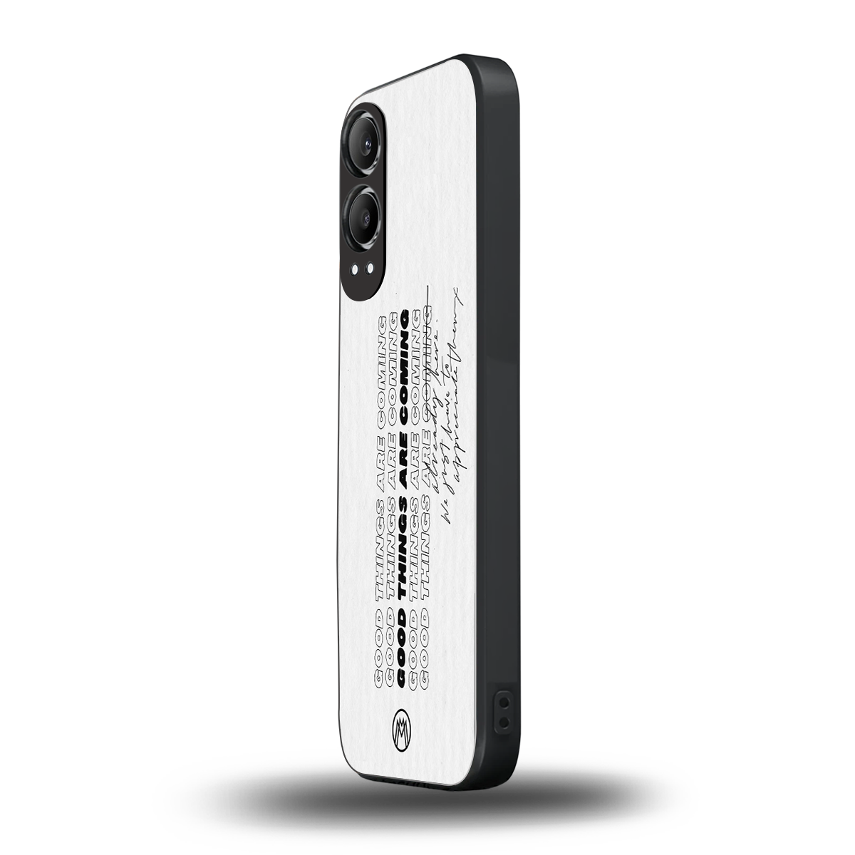 good things are here back phone cover | glass case for oneplus nord ce 4 lite