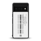 good things are here back phone cover | glass case for google pixel 6 pro