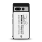 good things are here back phone cover | glass case for google pixel 7 pro