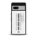 good things are here back phone cover | glass case for Google Pixel 7
