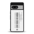 good things are here back phone cover | glass case for Google Pixel 8