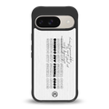 good things are here back phone cover | glass case for google pixel 9
