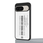 good things are here back phone cover | glass case for google pixel 9