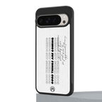 good things are here back phone cover | glass case for google pixel 9 pro